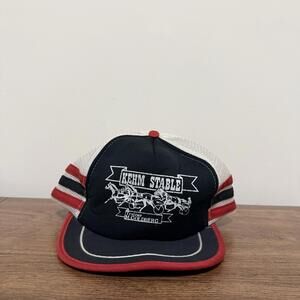 Vintage SAN SUN KEHM Stable Trainer M. Goldberg Cap O/S Unisex